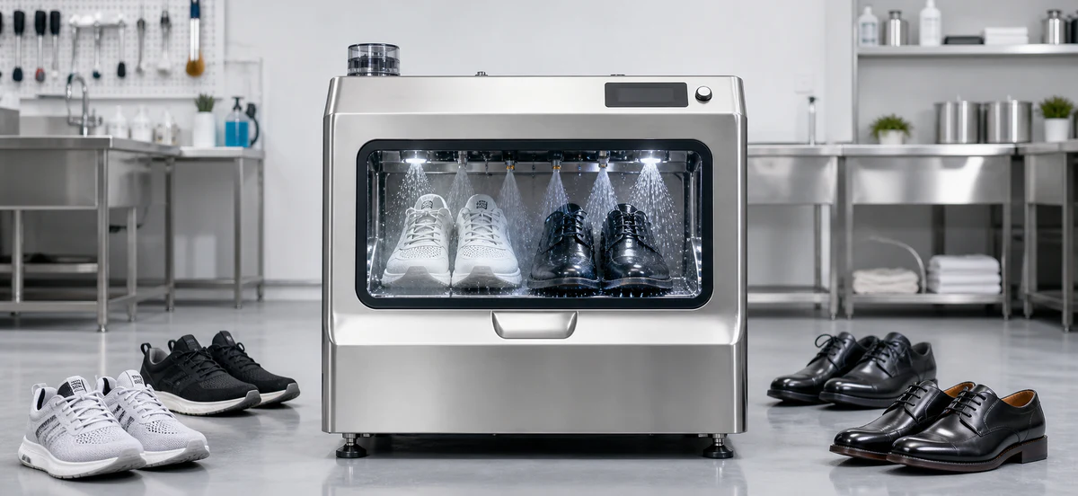 Fully Automatic Shoe Washing Machine