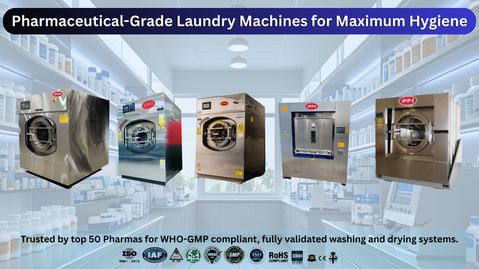 Pharma Laundry Machines