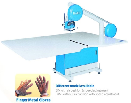 BAND KNIFE CUTTING MACHINE FOR HOME FURNISHING INDUSTRY